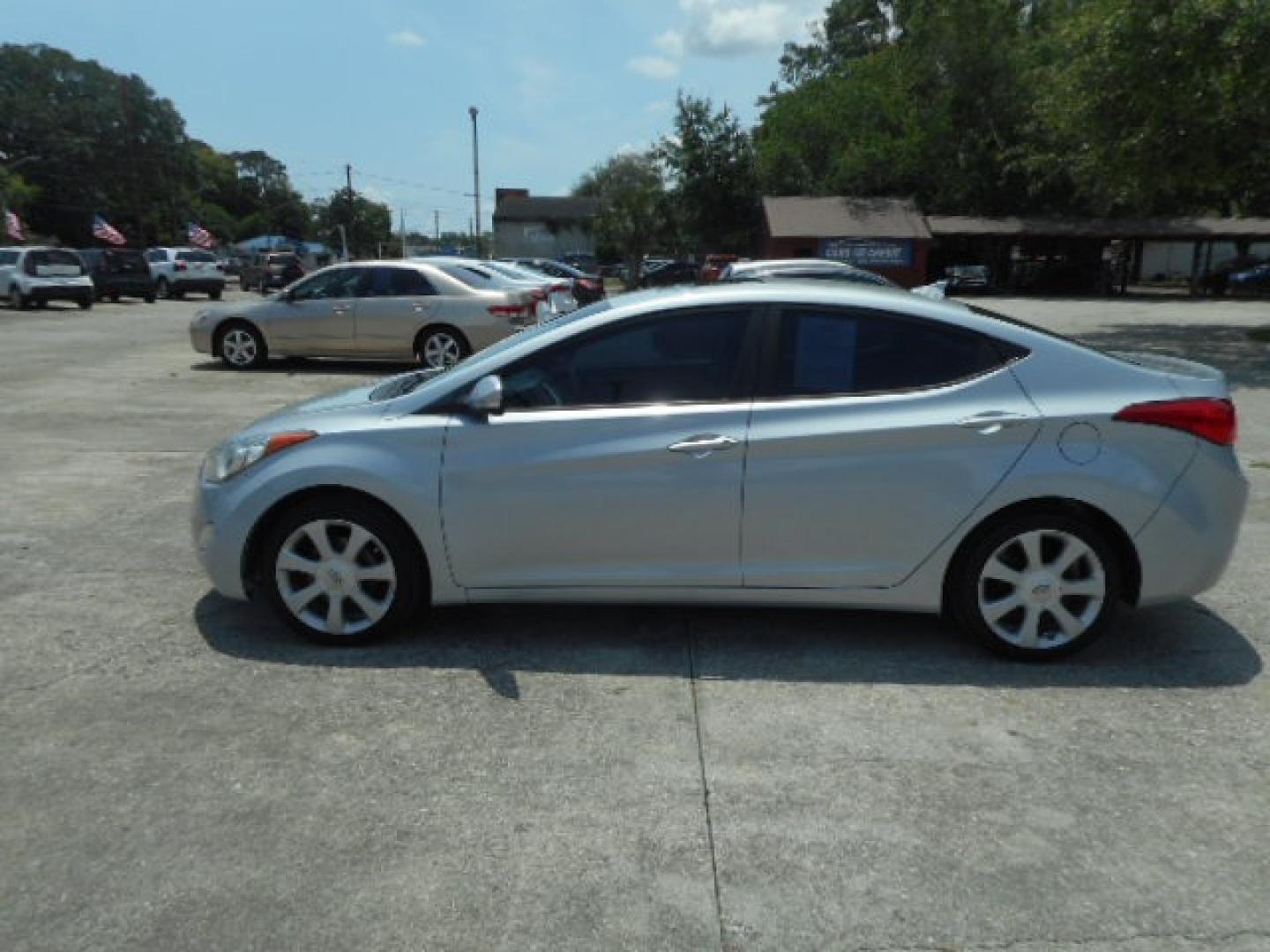 2012 SILVER HYUNDAI ELANTRA GLS; LIMITED (5NPDH4AEXCH) , located at 10405 Abercorn Street, Savannah, GA, 31419, (912) 921-8965, 31.988262, -81.131760 - Photo#1